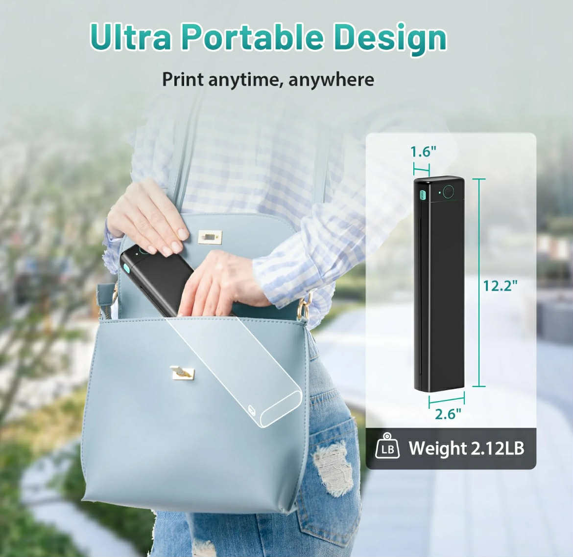 Phomemo P831 Inkless Portable Printer